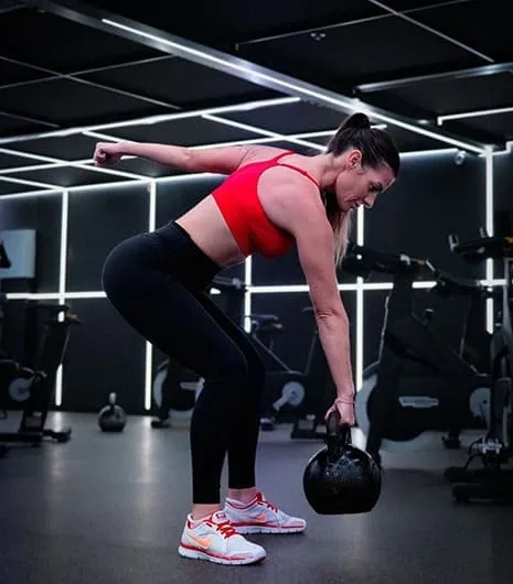 Strength and kettlebell class