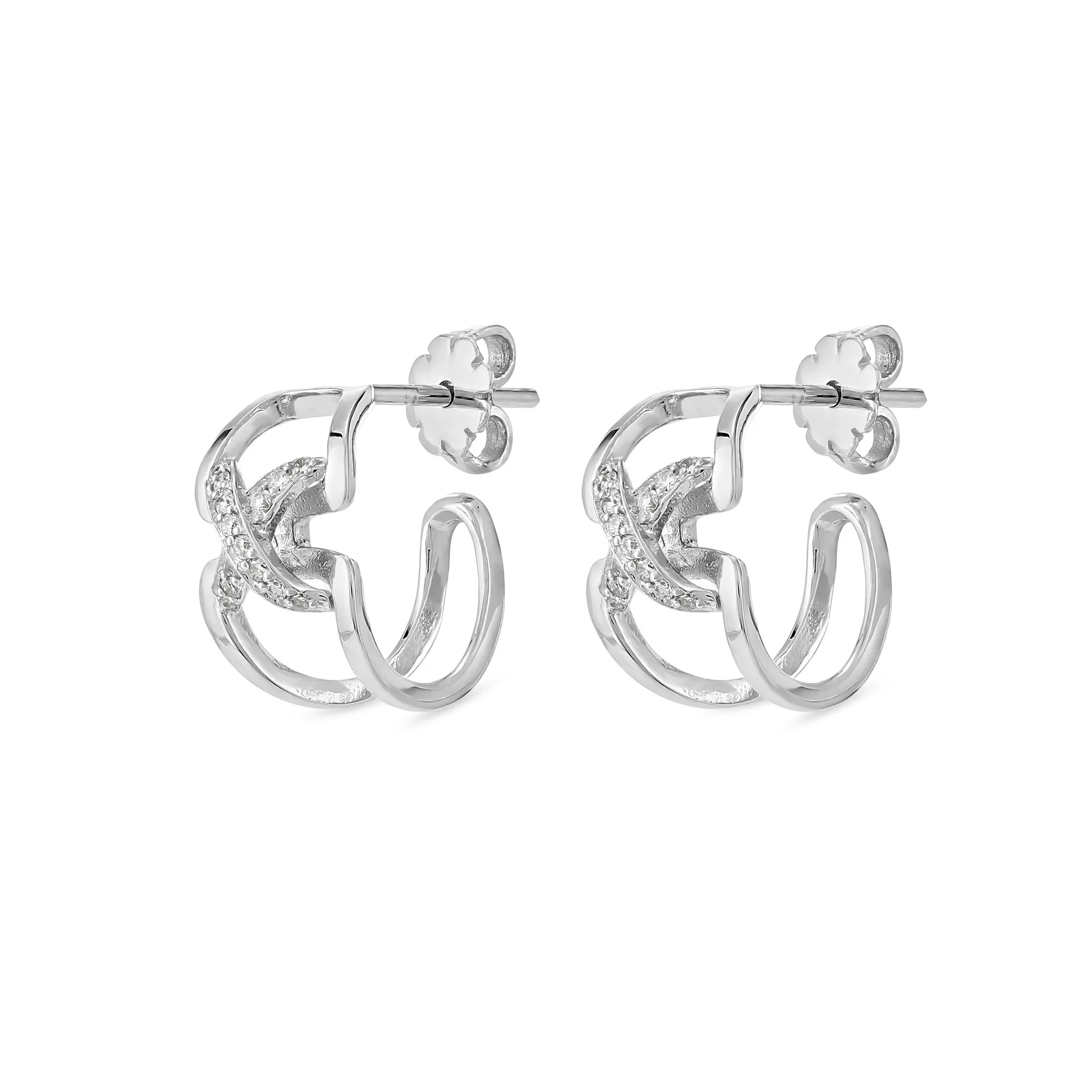 Criss-Cross Earrings