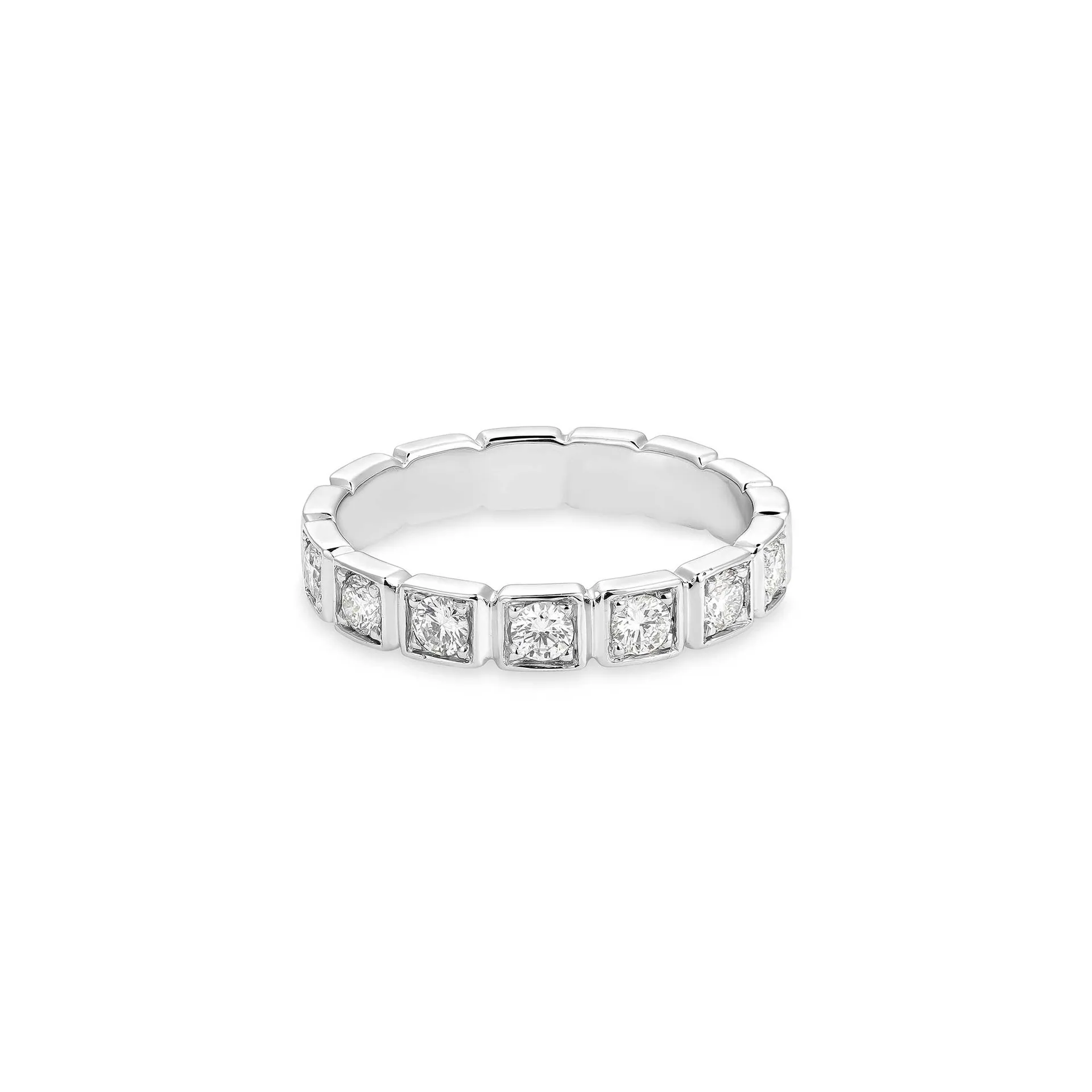 Ice Cube Eternity Ring