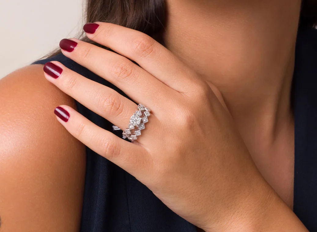 Diamond eternity band