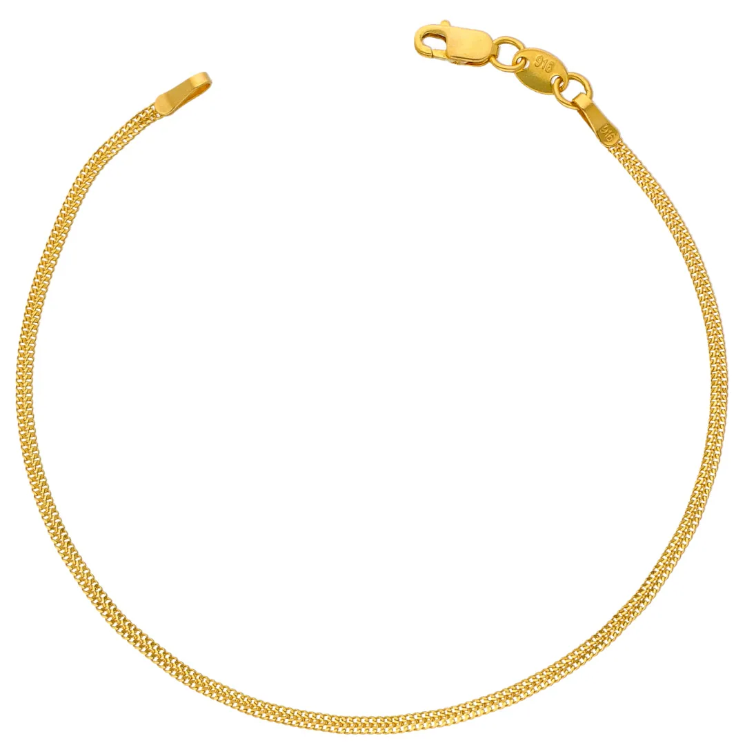Gold bracelets
