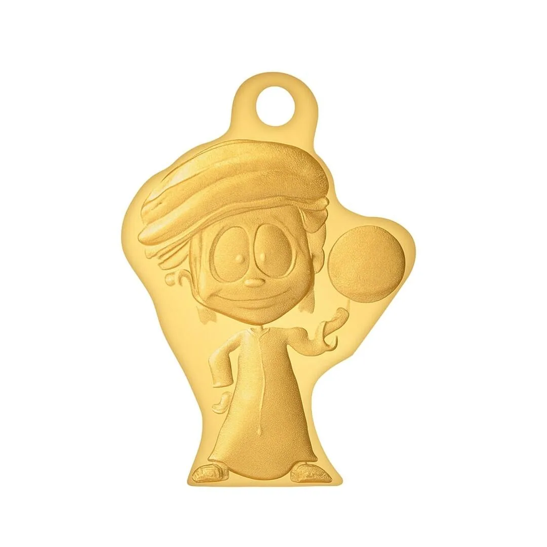 Gold pendants