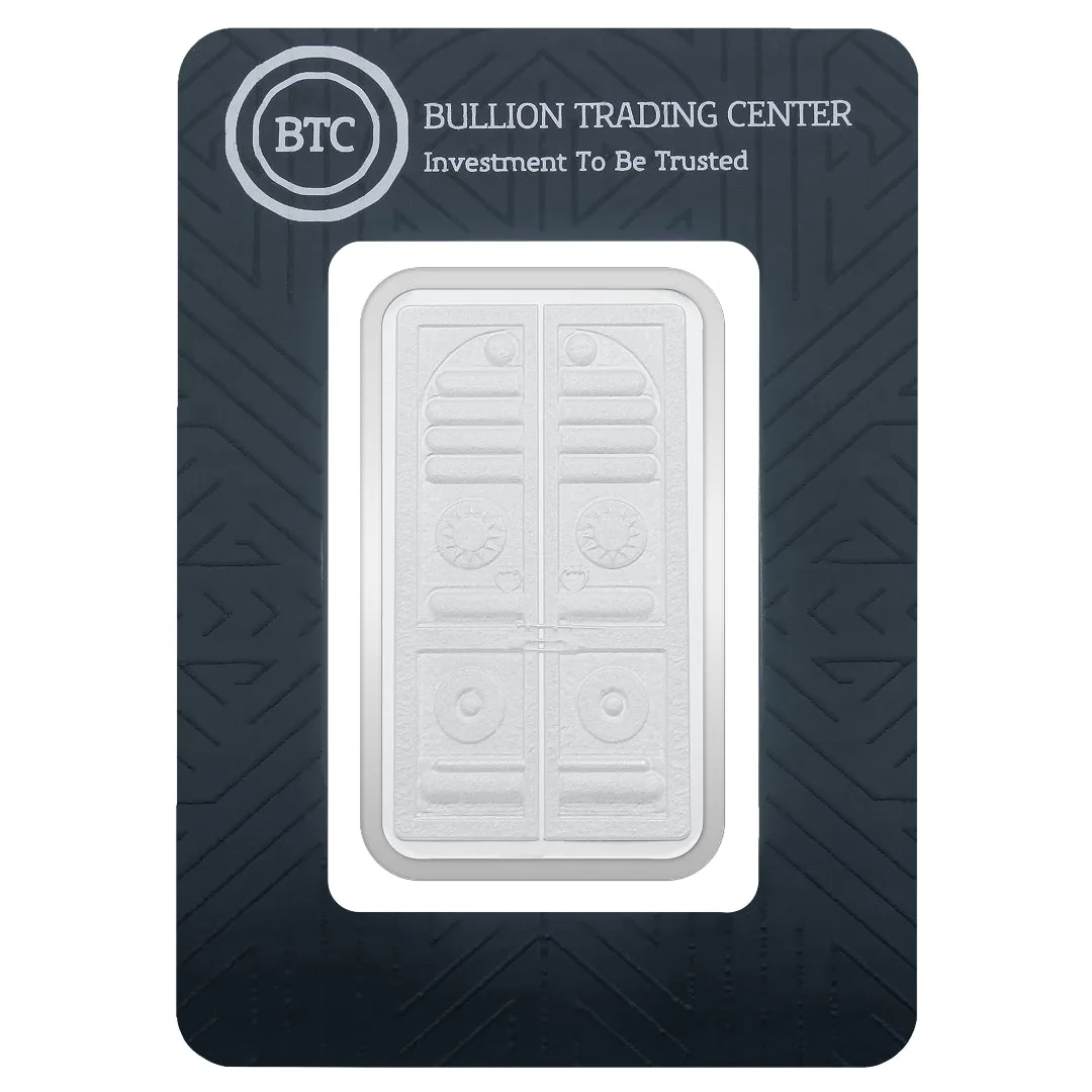 Certified silver bar