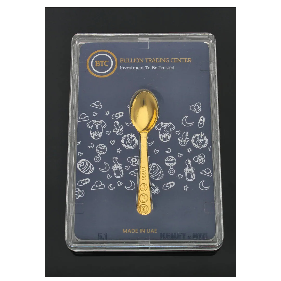 24KT gold gift spoon