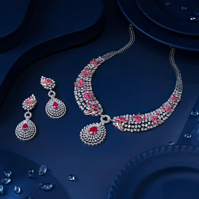 Diamond jewellery collection