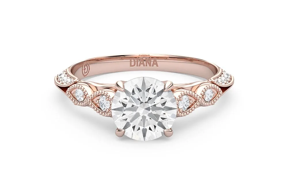 Rose gold vintage
