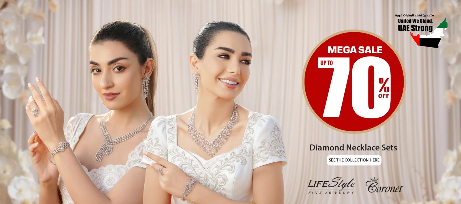 Bridal diamond necklace sets by Lifestyle Fine Jewellery