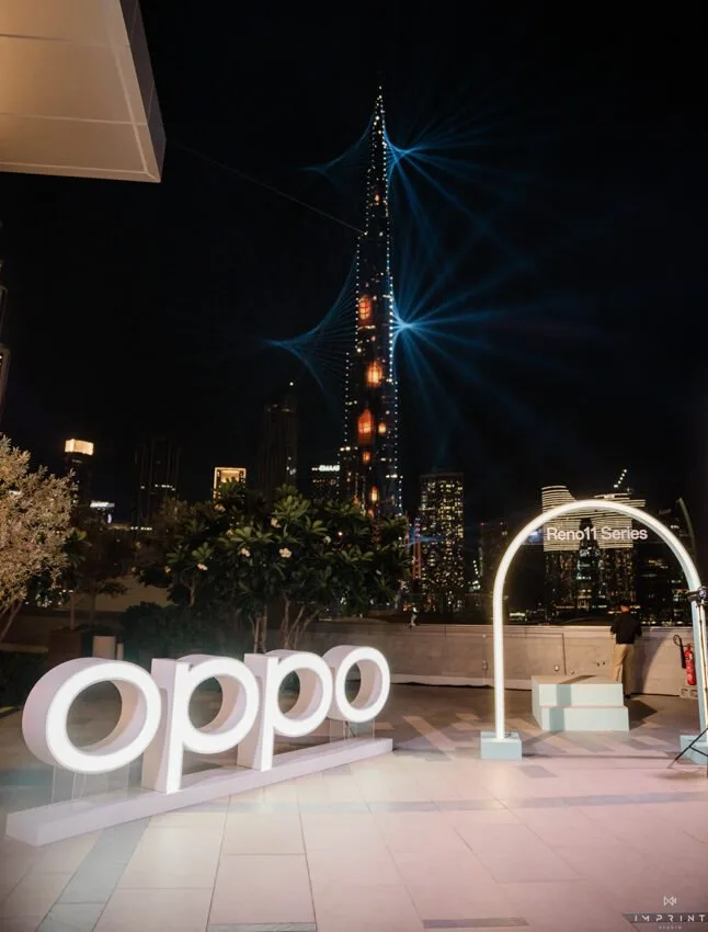 Evening brand event in Dubai
