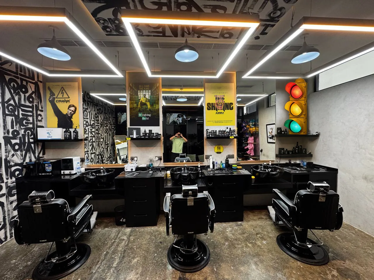 BAZA on-site barbershop
