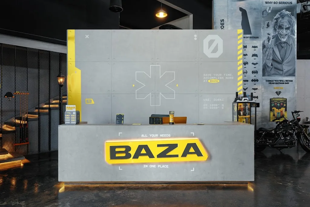 BAZA reception desk — all your needs in one place