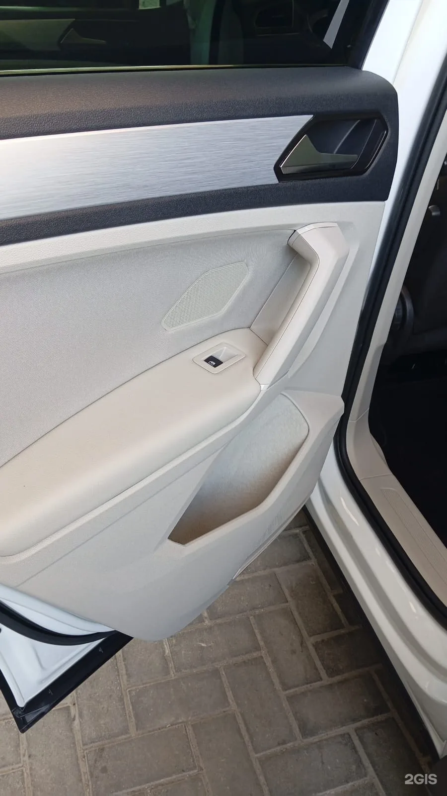 Detailed car door panel