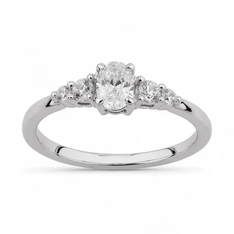 Trilogy diamond ring from the Celinni 1968 collection