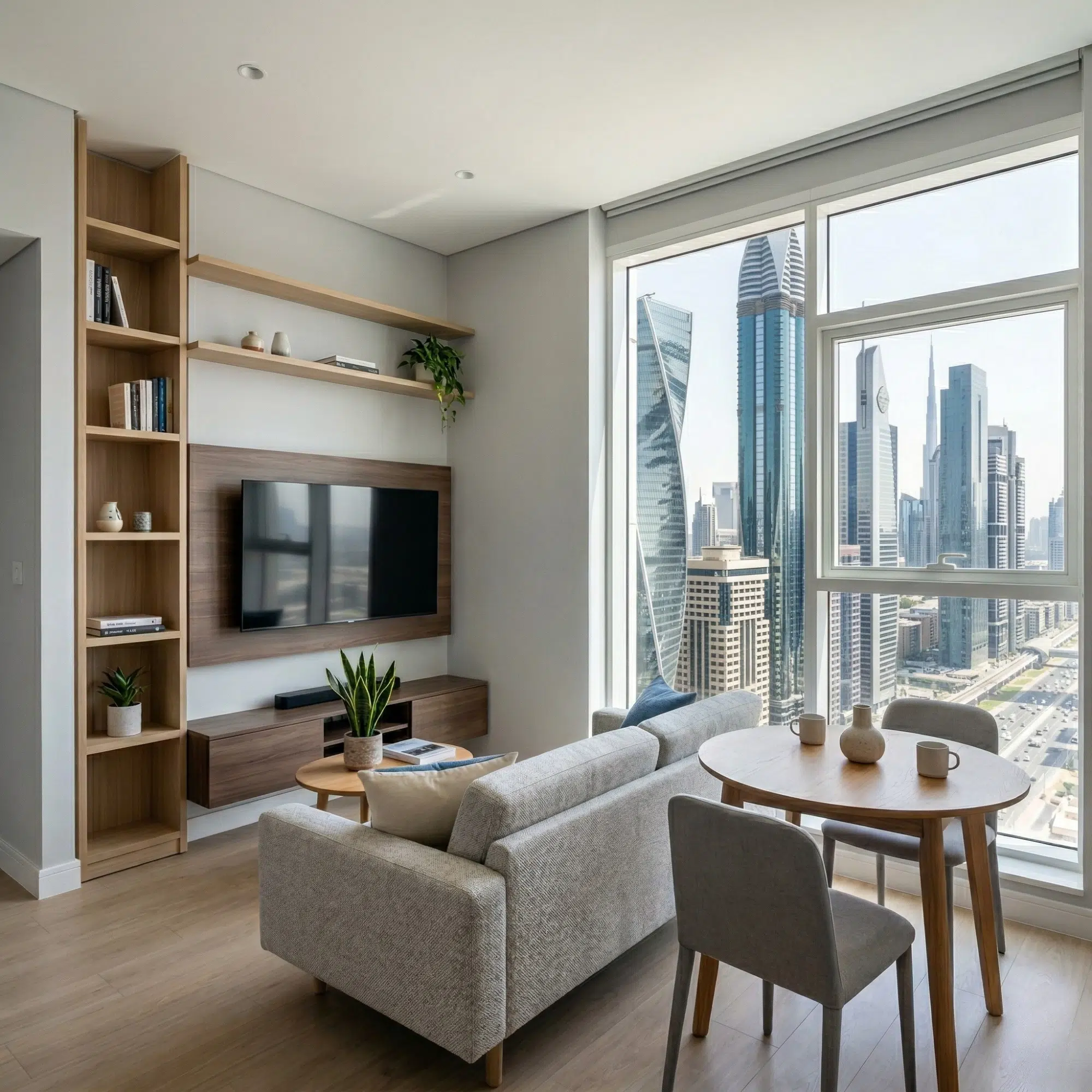 Completed renovation interior