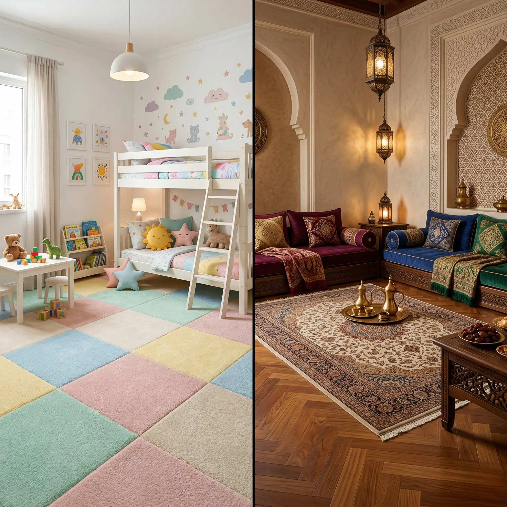 Styled interior space