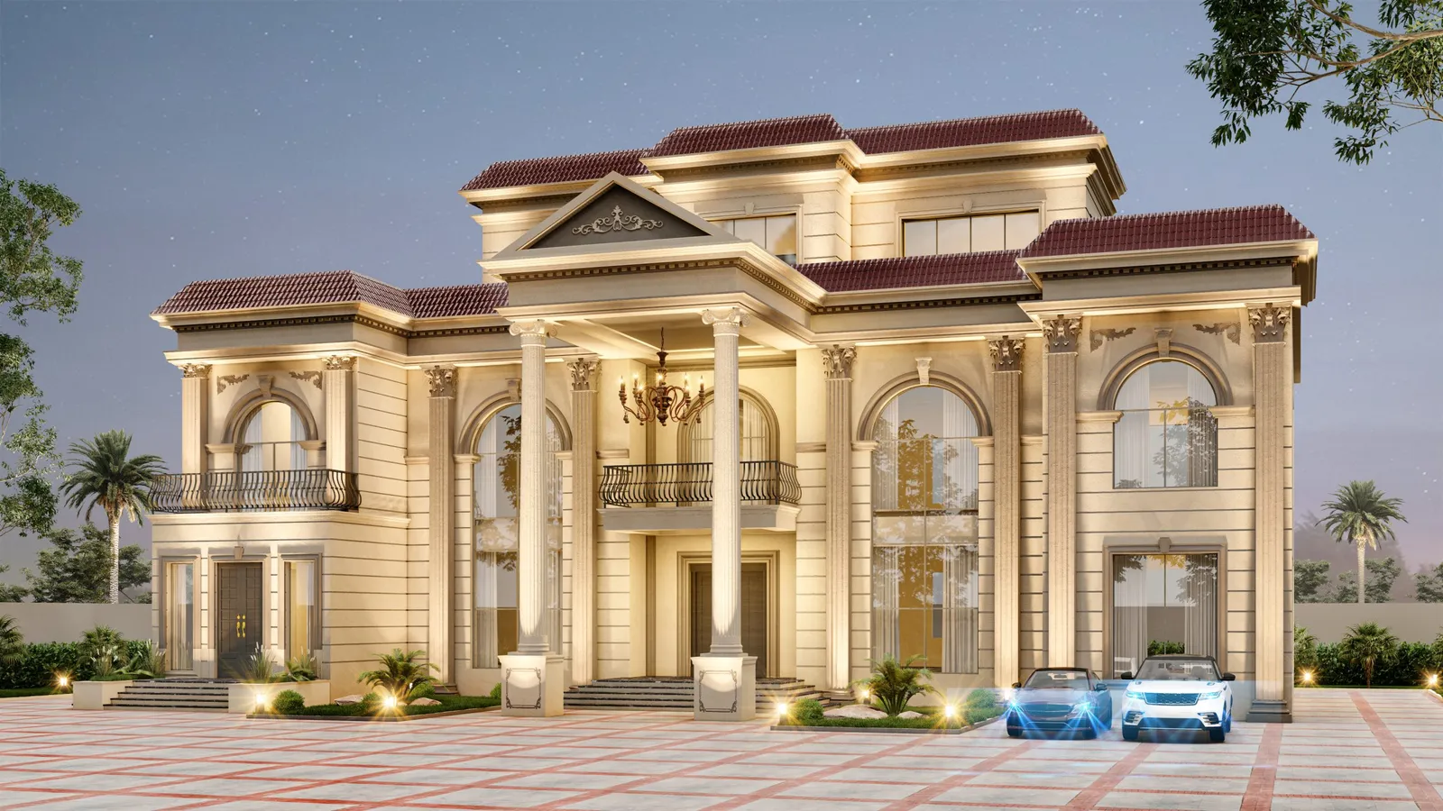 A completed residential villa designed by Klick Engineering Consultants