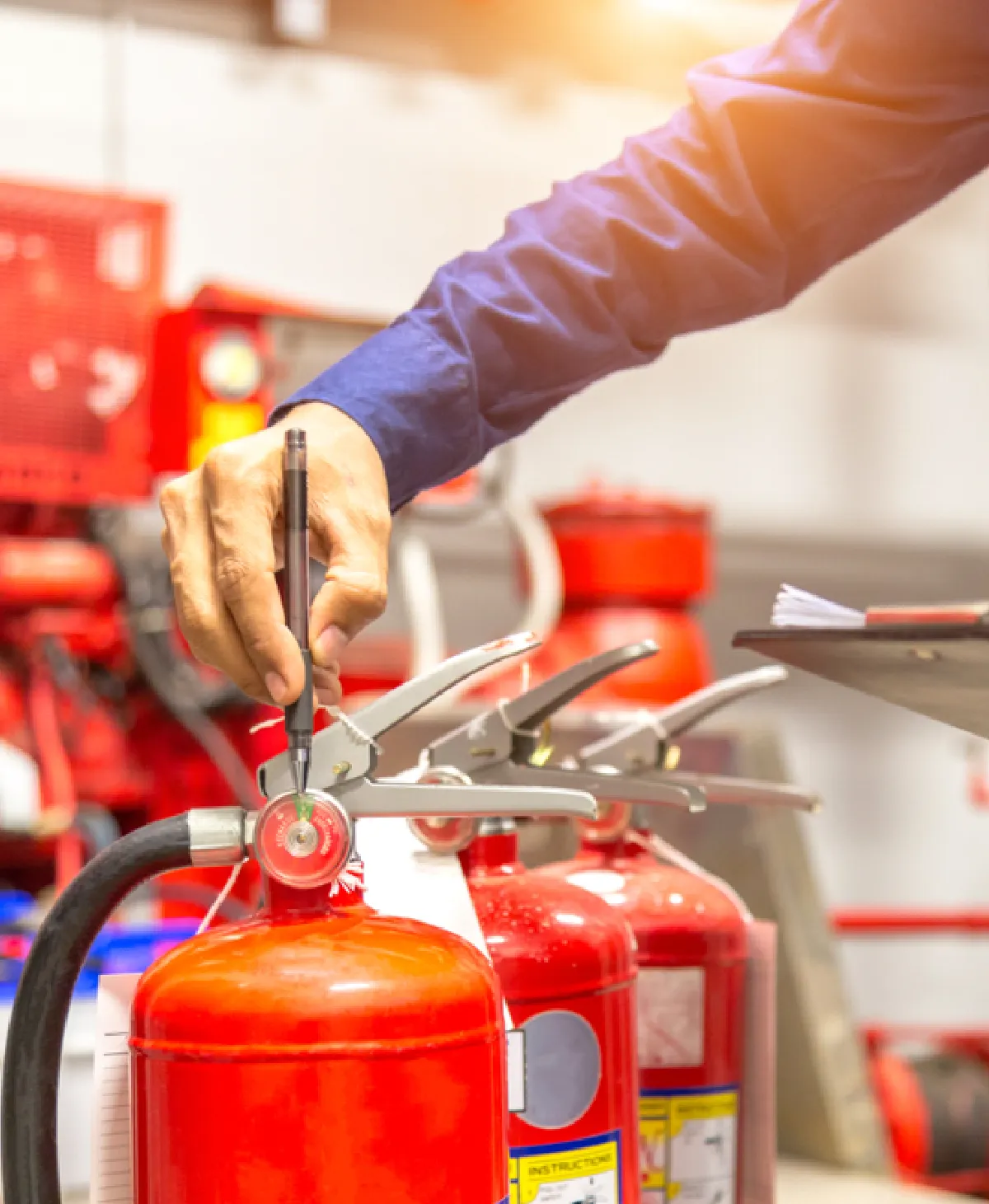 Fire-fighting equipment inspection and certification