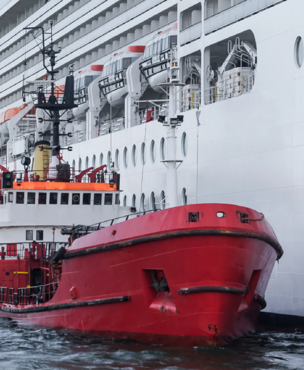 Ship supply to vessels in port