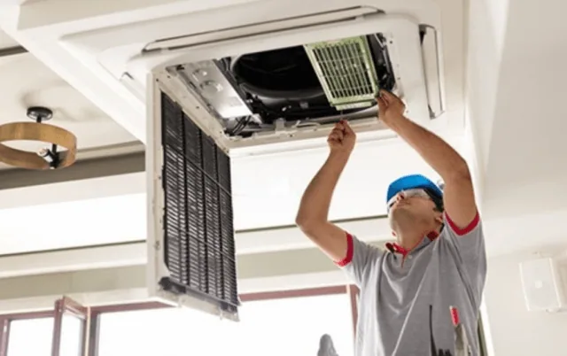 AC duct cleaning