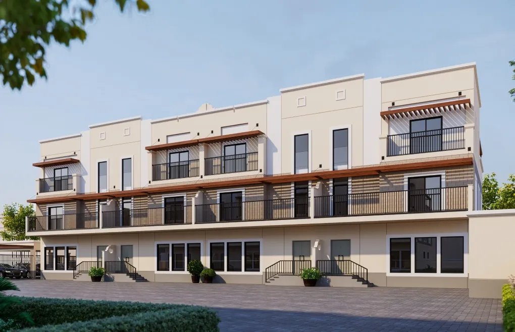 Townhouse villa development â€” project C-1103, Mirdif