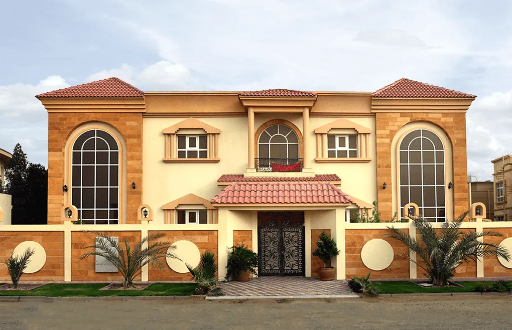 Classical two-storey villa â€” project C-779