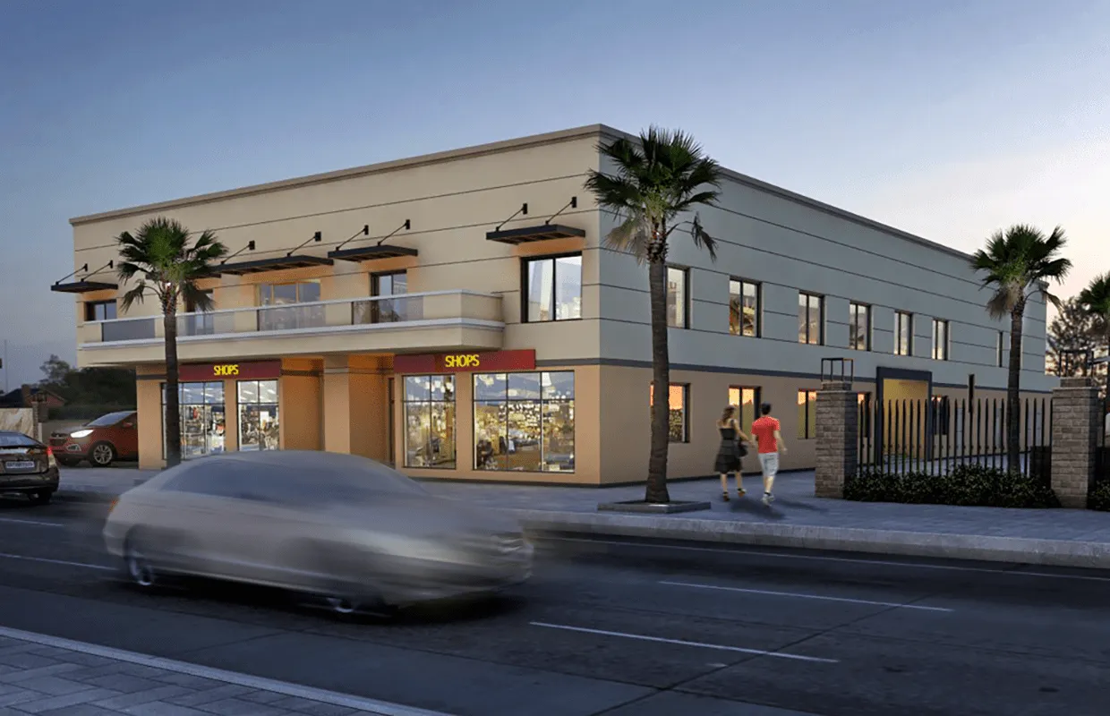 Two-storey retail and office building â€” project C-934