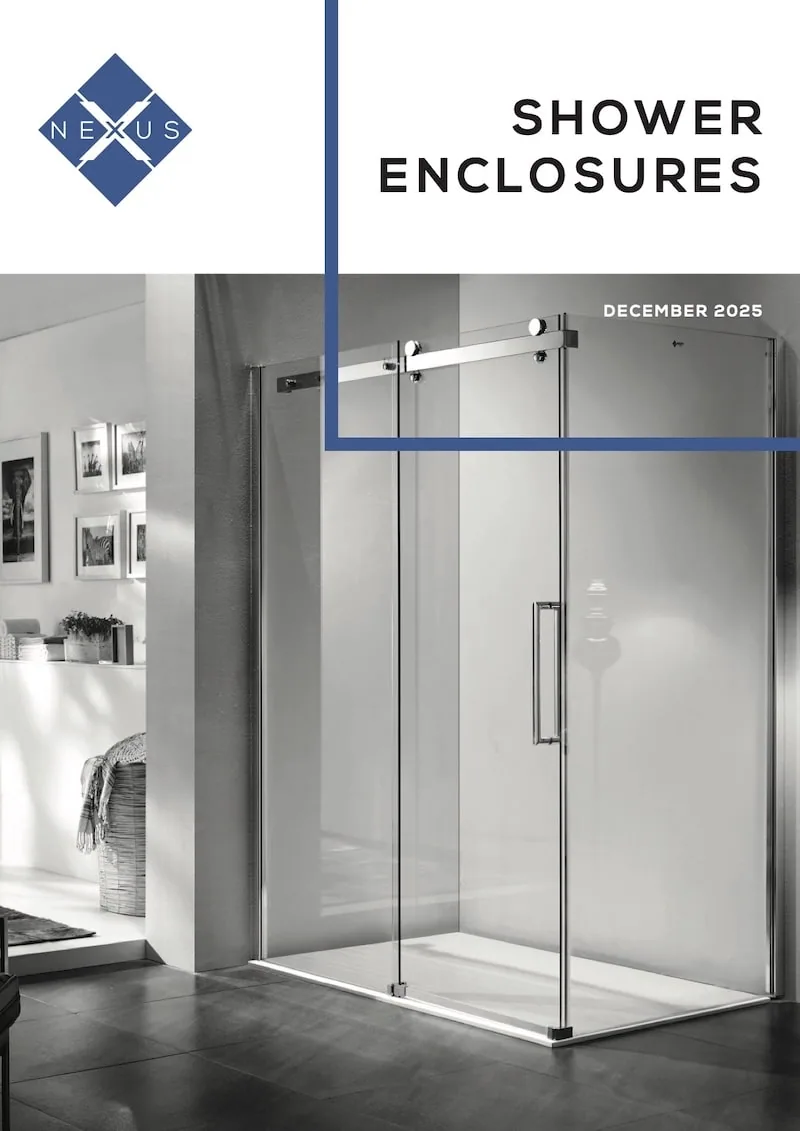 Shower enclosures catalogue cover