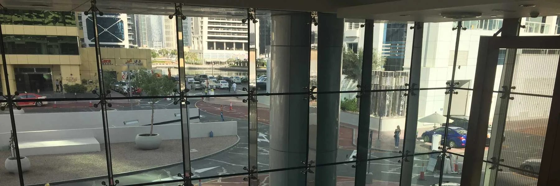 Indigo Tower glazed façade