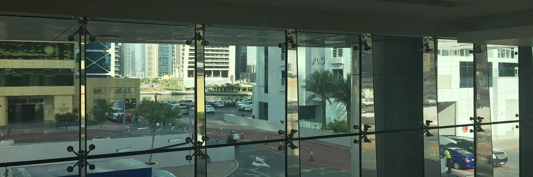 Indigo curtain-wall detail