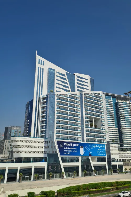 The Bay — a completed residential tower in Dubai by Art Consultants