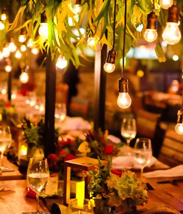 Indoor event lighting