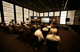 Production work associated with a Formula 1 event in Dubai