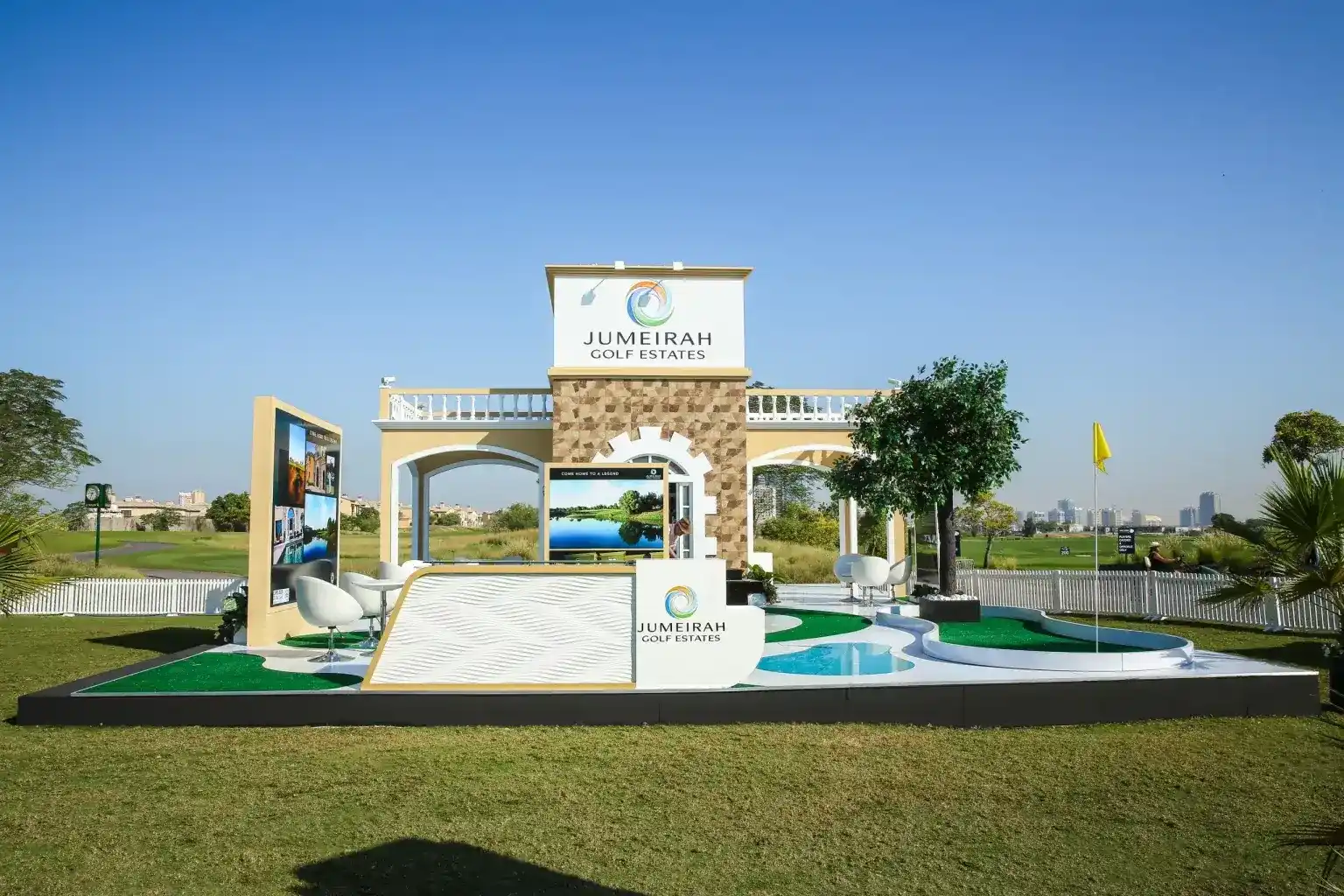 Custom exhibition stand build