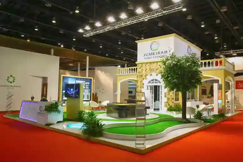 Exhibition stand for Jumeirah Golf Estates