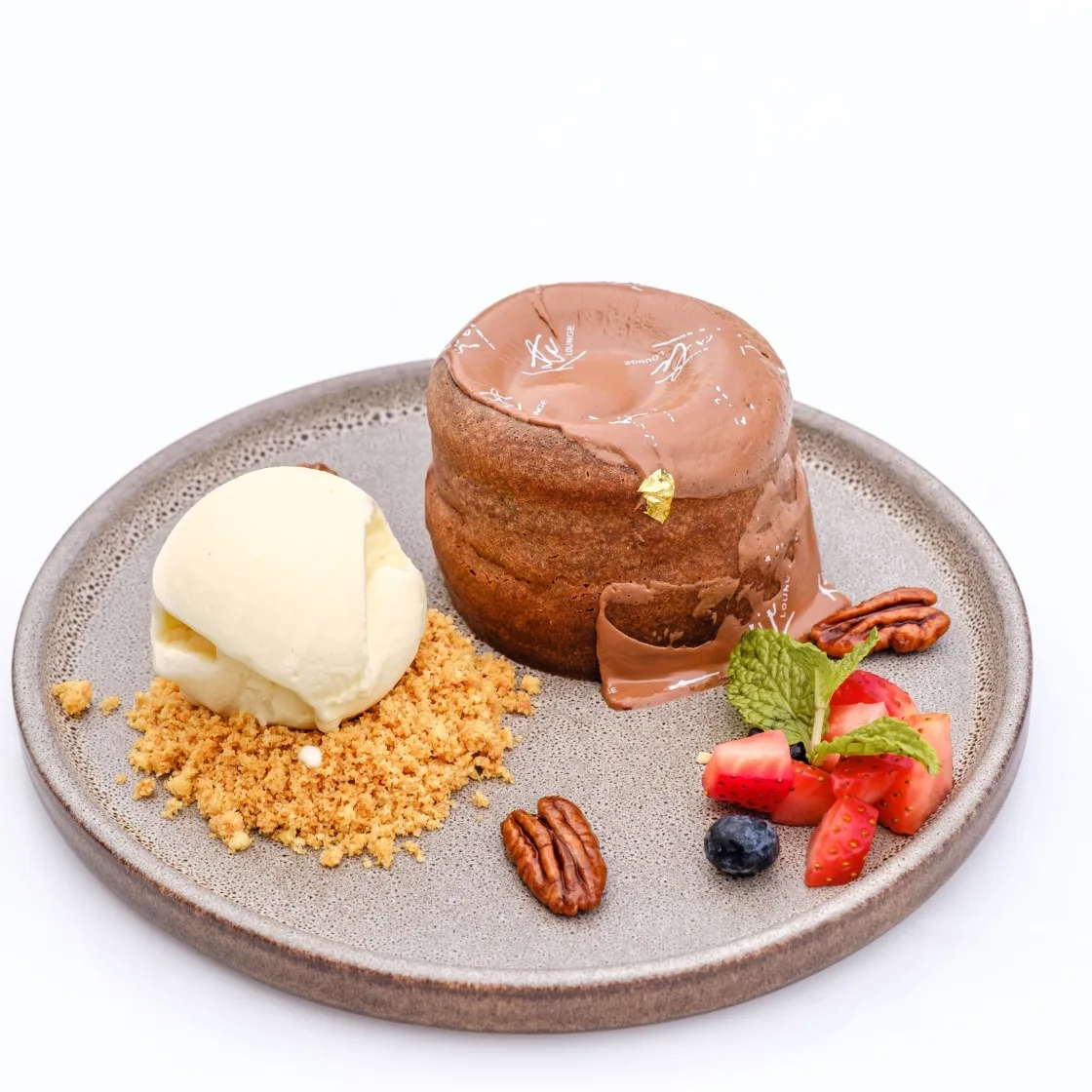 Plated dessert