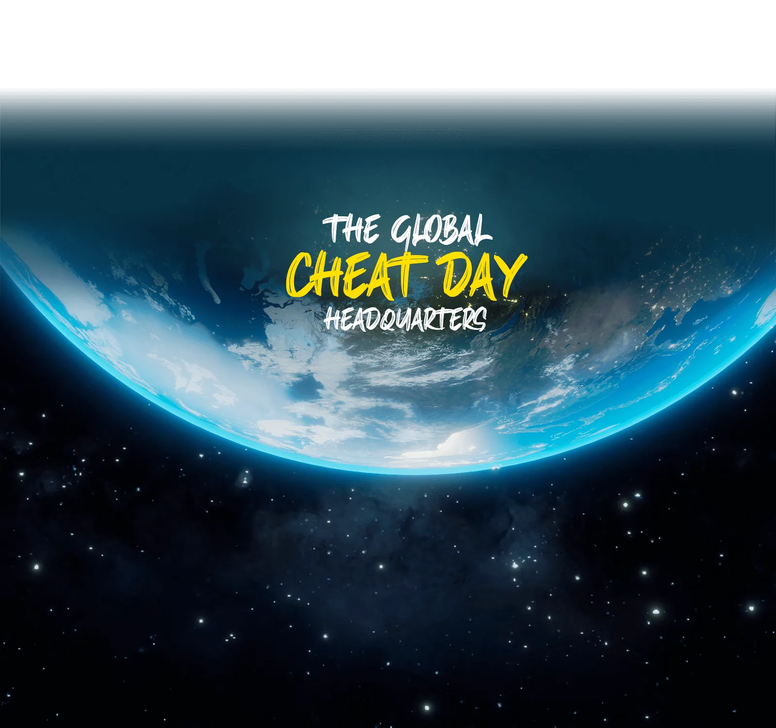 The Global Cheat Day Headquarters artwork