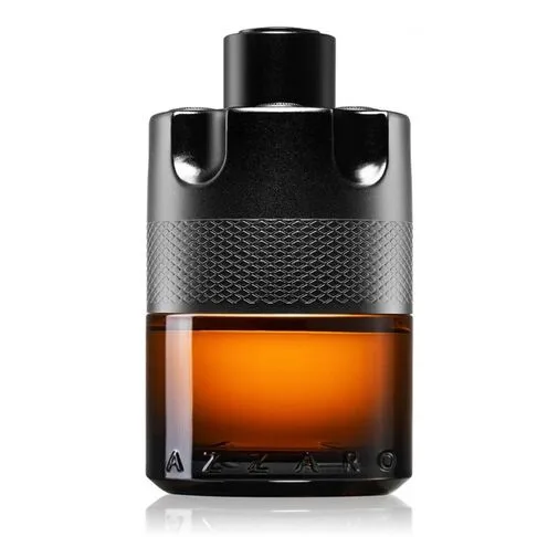 Woody amber fragrance bottle