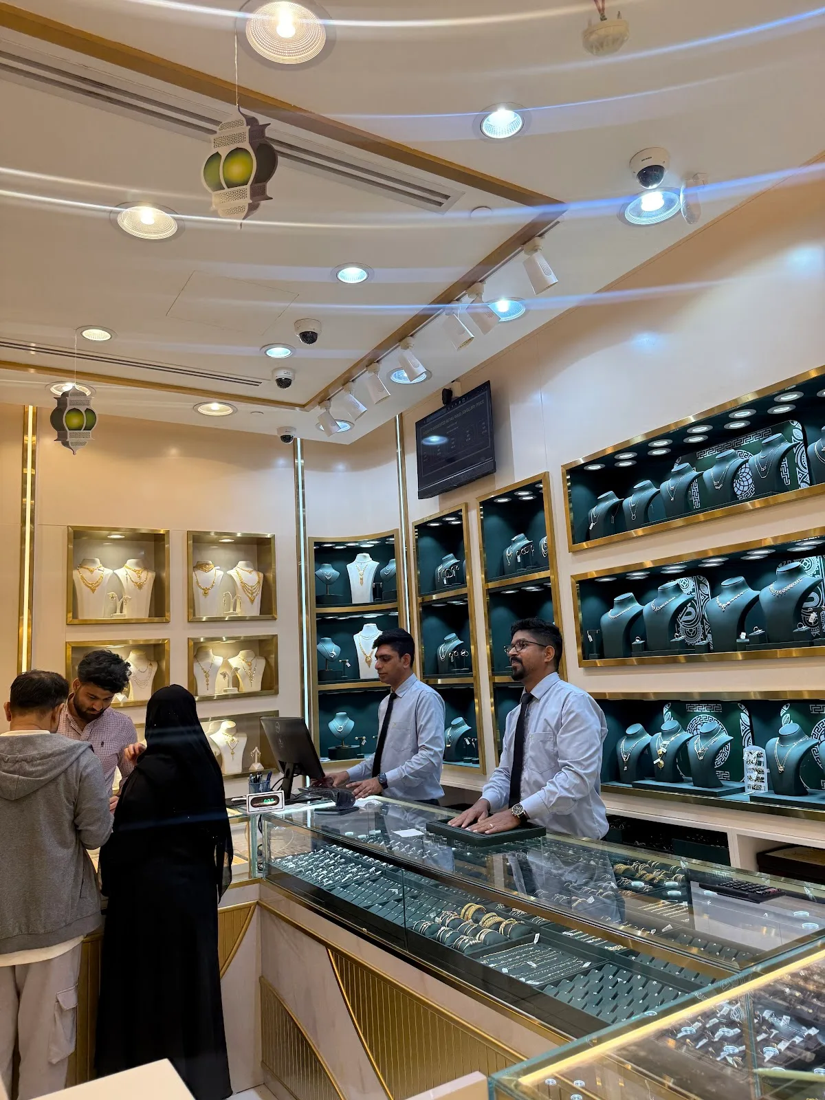 Inside the Navratna Jewellery showroom in Al Nahda 2