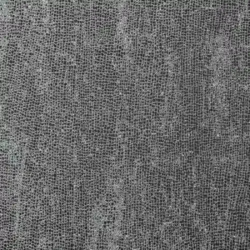 Charcoal sheer textured fabric swatch