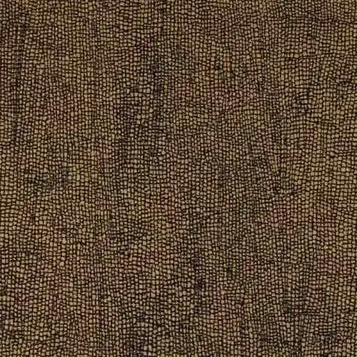 Warm walnut textured curtain fabric swatch