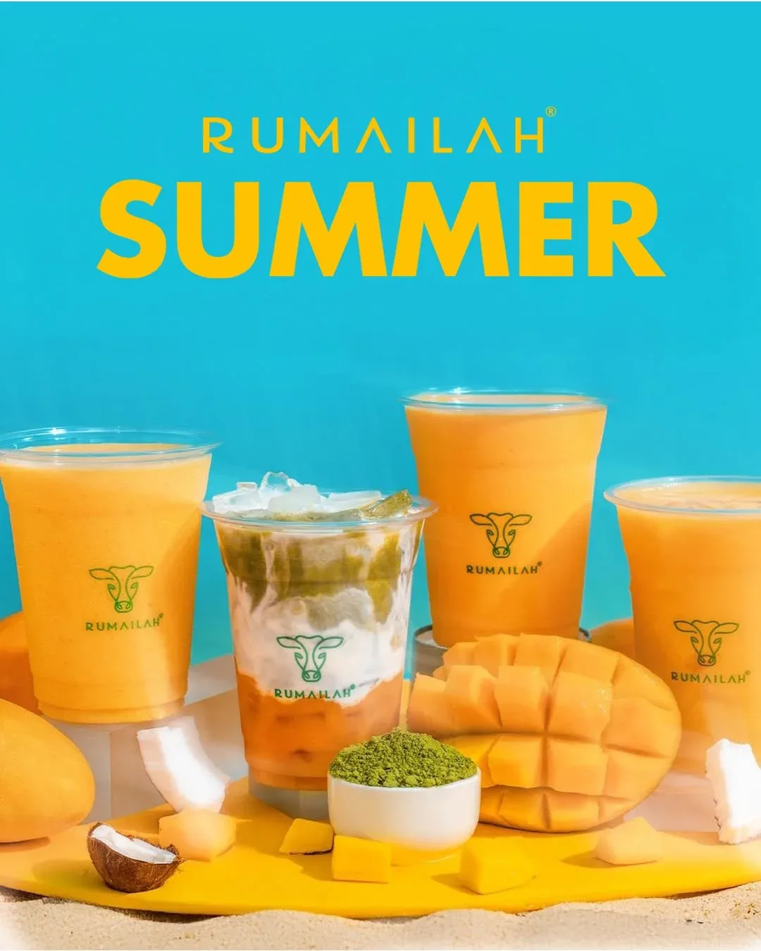 Rumailah Summer — mango smoothies and iced drinks promotion
