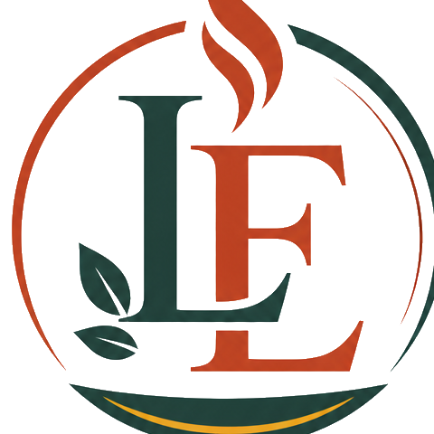 Logs & Embers emblem