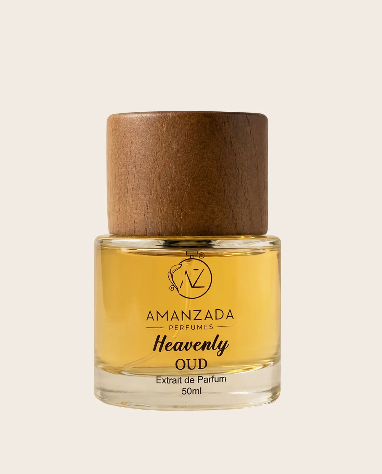Amanzada Heavenly Oud extrait de parfum with wooden cap
