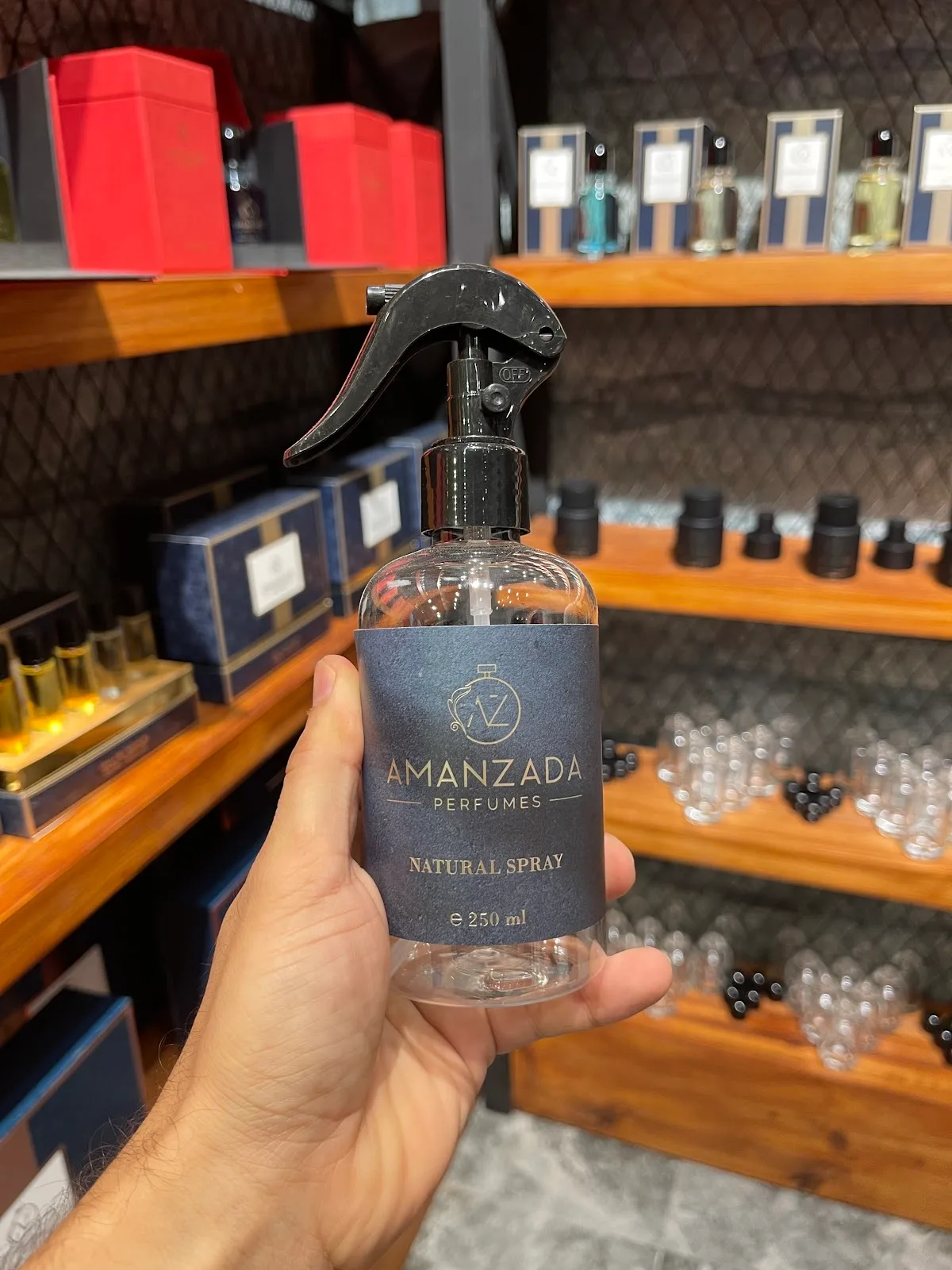 Natural spray 250 ml bottle