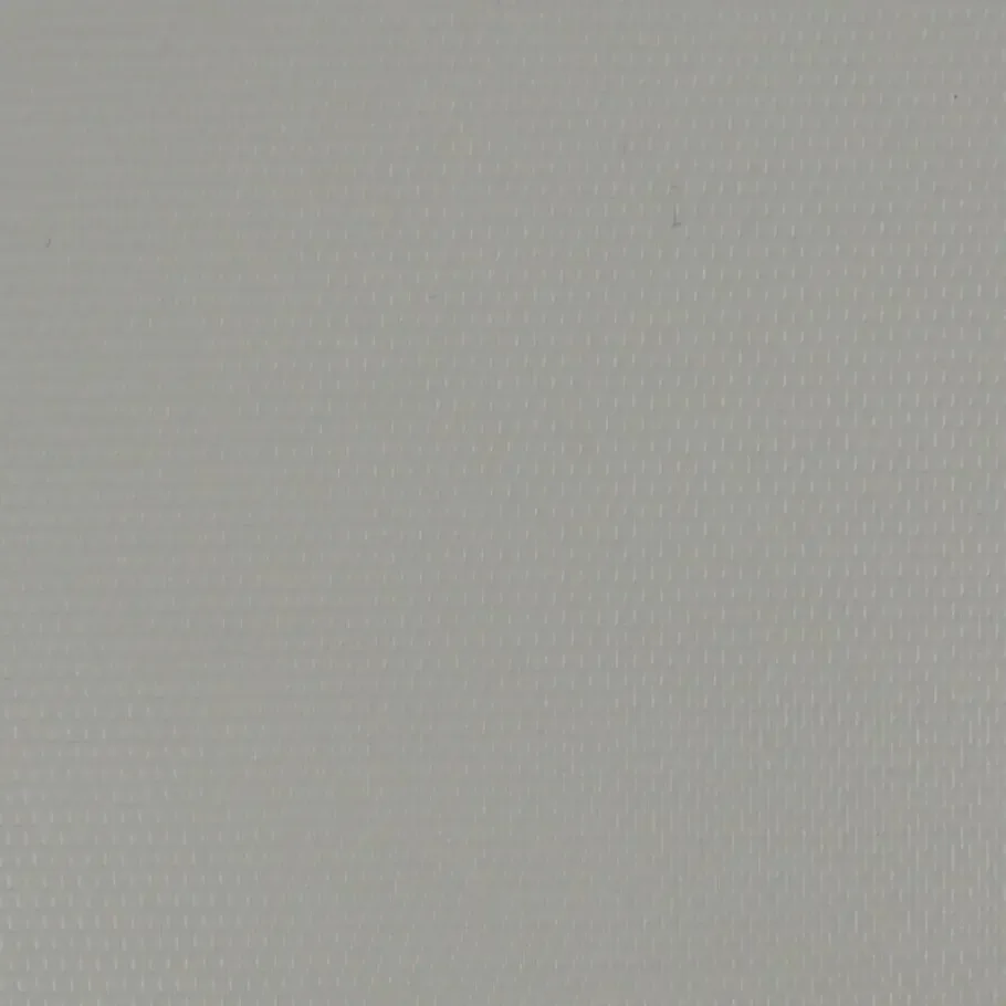 Smooth woven blackout fabric swatch in soft grey