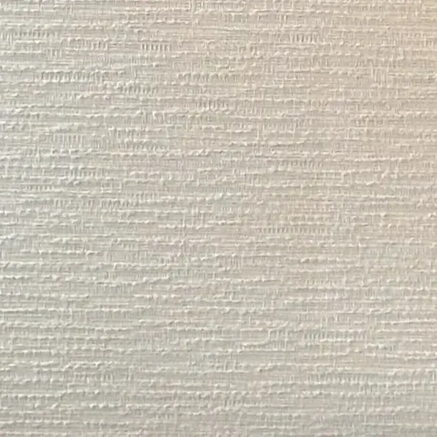 Textured natural linen fabric swatch in cream