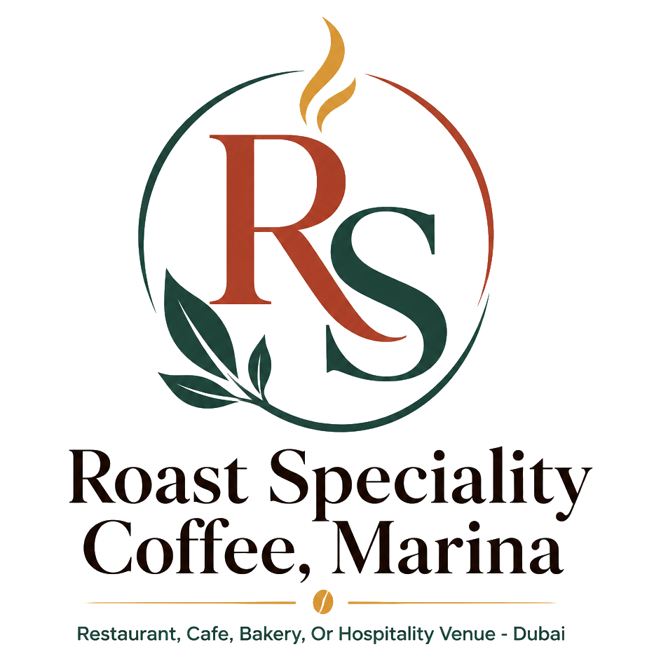 Roast Speciality Coffee, Marina logo