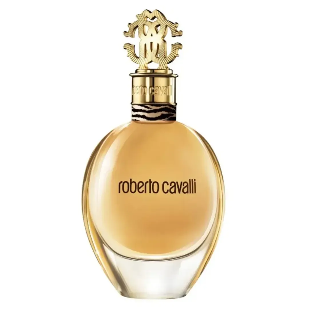 Roberto Cavalli signature eau de parfum gold bottle