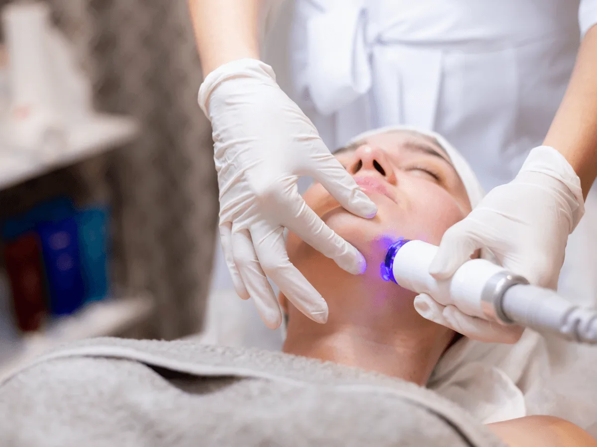 Skin technology facial treatment