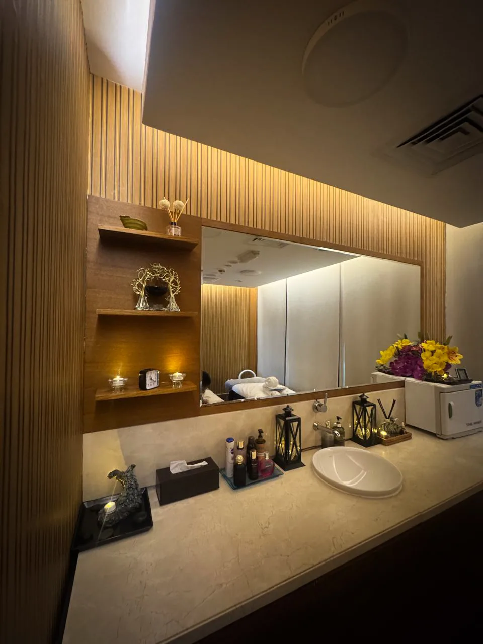 Spa and treatment room interior