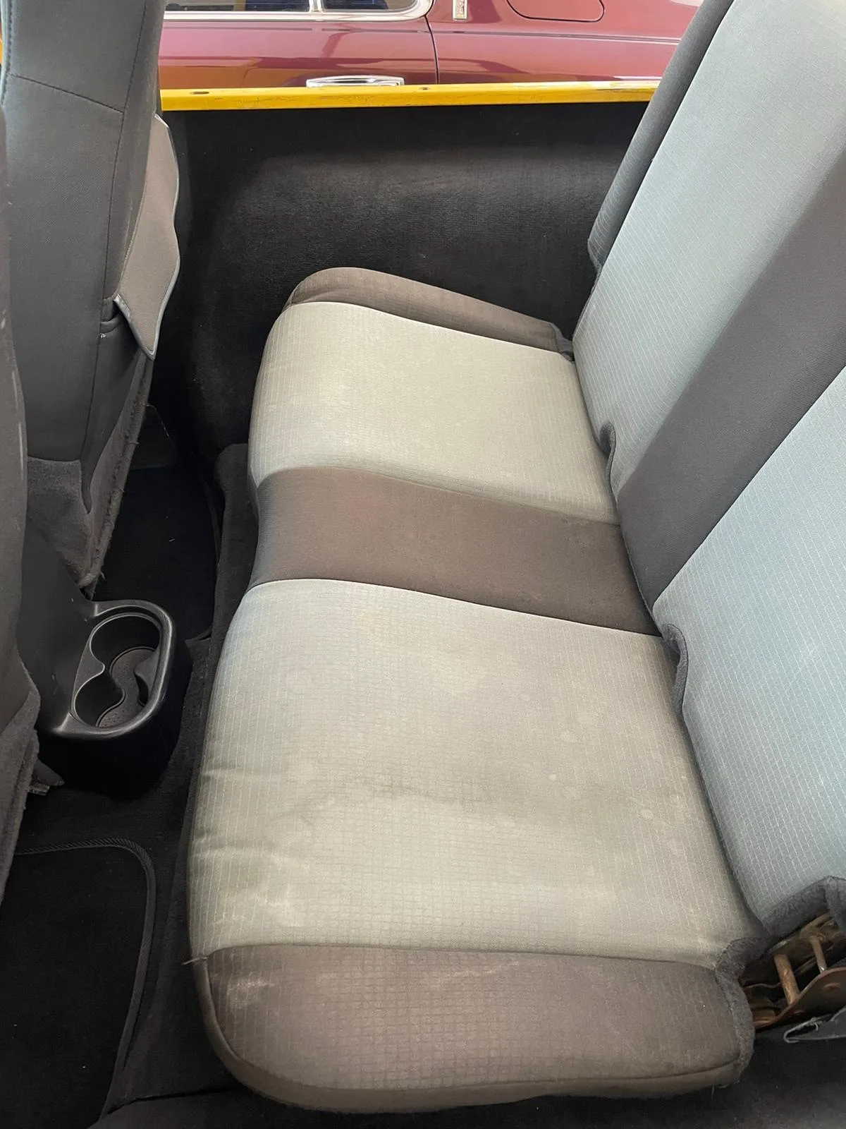 Interior seat cleaning
